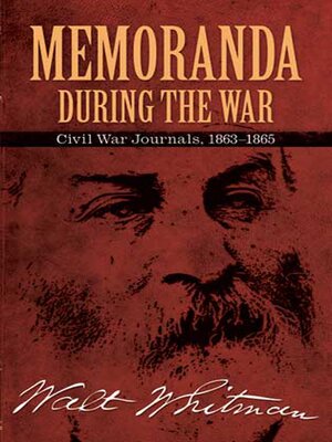 cover image of Memoranda During the War